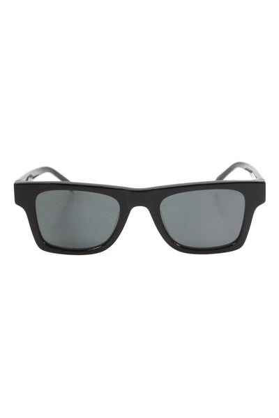 4622439 Karen Wazen Unisex Adults Solid Square Sunglasses Black Size 50-22 145mm