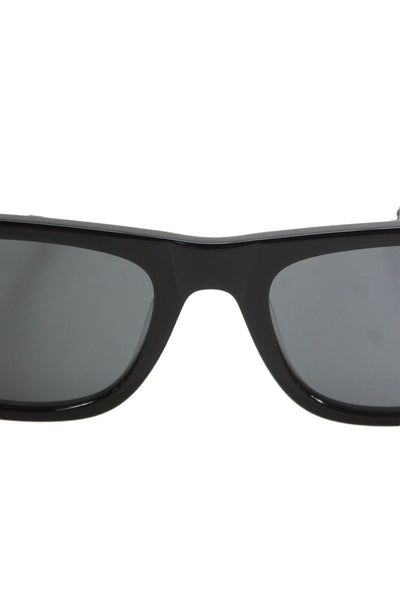 4622439 Karen Wazen Unisex Adults Solid Square Sunglasses Black Size 50-22 145mm