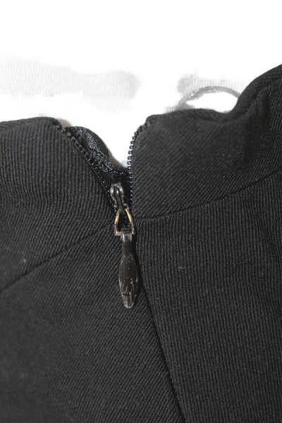 Escada Margaretha Ley Women Pencil Skirt Black Wool Knee Size 40