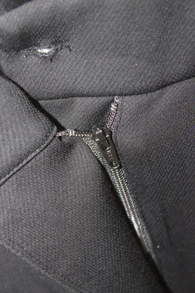 Ramy Brook Womens Jumpsuit Black Collared Long Sleeve Size 2