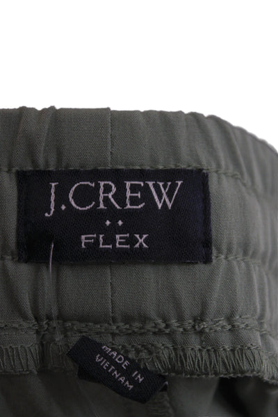 J Crew Mens Green Sweat Shorts Size M