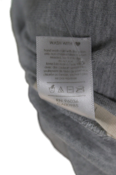 Eberjey Women Basic Jersey Tank Gray Round Neck Petite Size S