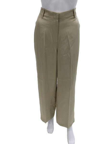 Club Monaco Unisex Beige Viscose Khaki Dress Pants Size 4