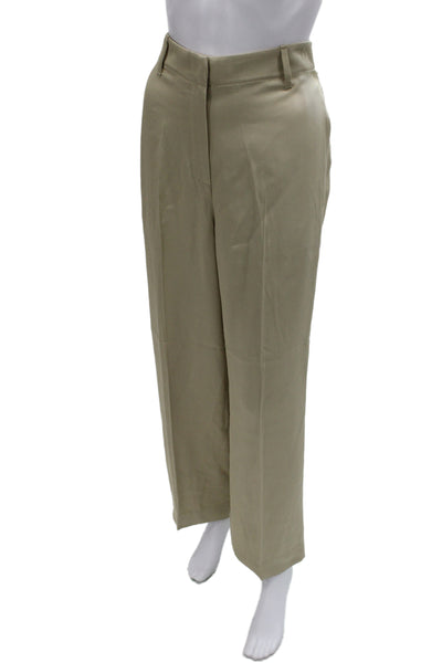 Club Monaco Unisex Beige Viscose Khaki Dress Pants Size 4