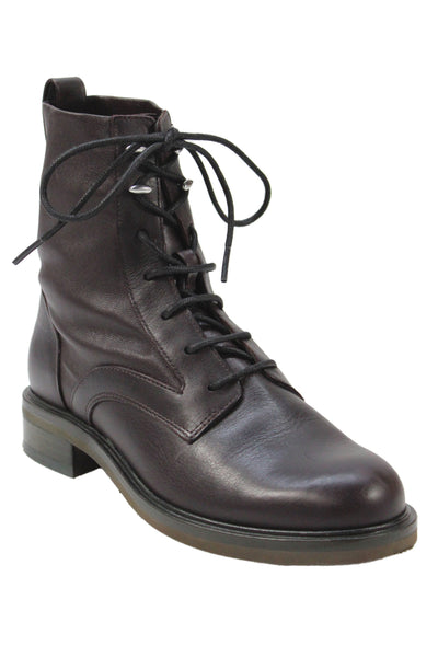 Rag & Bone Womens Leather Lace Up Ankle Boots Shoes Brown Size 7.5