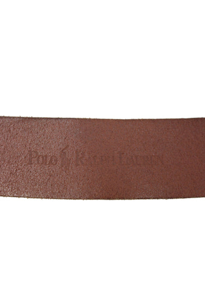Polo Ralph Lauren Unisex Adults Leather Belt Brown Size 36/90