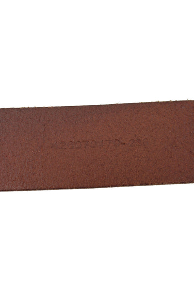 Polo Ralph Lauren Unisex Adults Leather Belt Brown Size 36/90