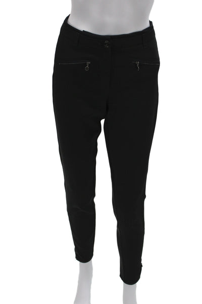 Marc Cain Womens Ankle Cropped Black Pants Size 2
