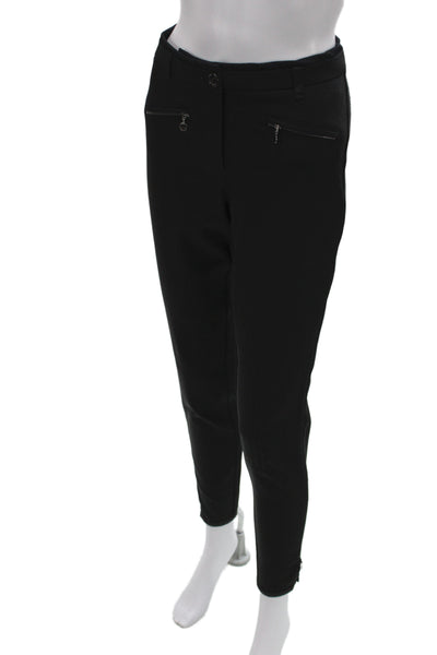 Marc Cain Womens Ankle Cropped Black Pants Size 2