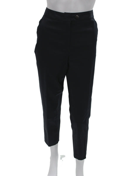 Gerard Darel Unisex Cropped Ankle Dress Pants Black Size 38