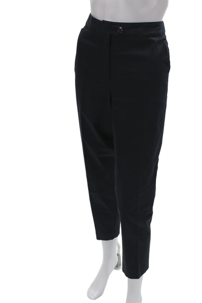 Gerard Darel Unisex Cropped Ankle Dress Pants Black Size 38