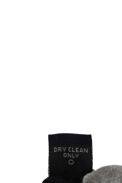 J Crew Mens Skinny Necktie Heather Grey Wool