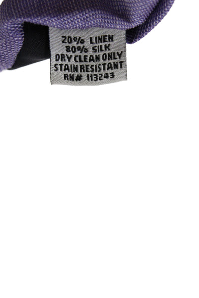The Tie Bar Mens Silk Blend Classic Necktie Light Purple