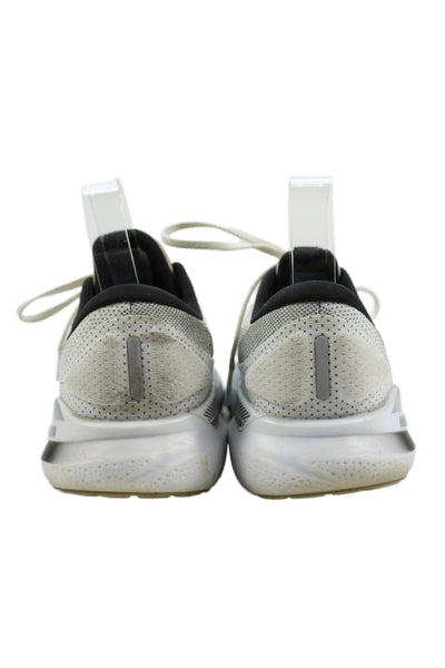 Andie Unisex White Lace Up Mesh Synthetic Sneaker Size M
