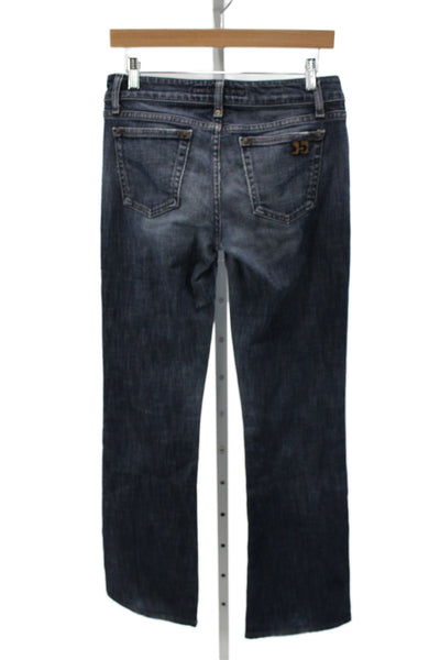 Joes Womens Bootcut Dark Blue Low Rise Jeans Size 28