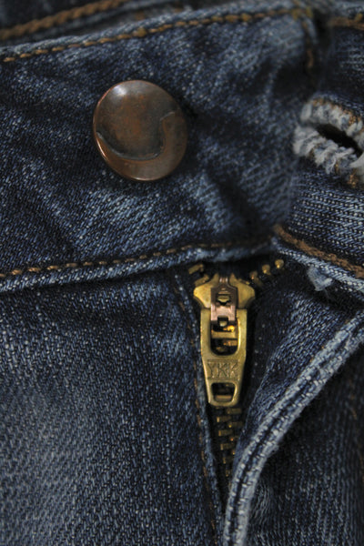 Joes Womens Bootcut Dark Blue Low Rise Jeans Size 28