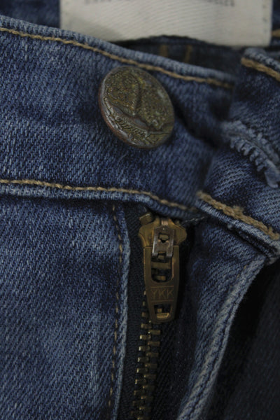 McGuire Unisex Flared Skinny Blue Denim Jeans Size 24