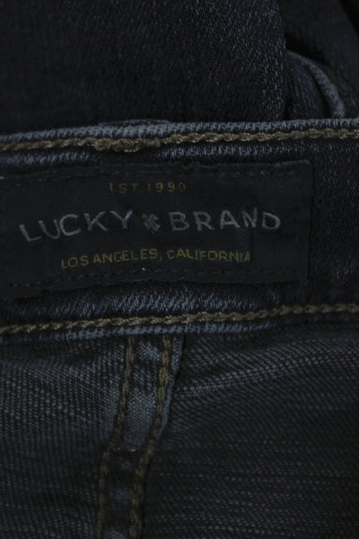 Lucky Brand Mens Skinny Tapered Dark Blue Jeans Size 32