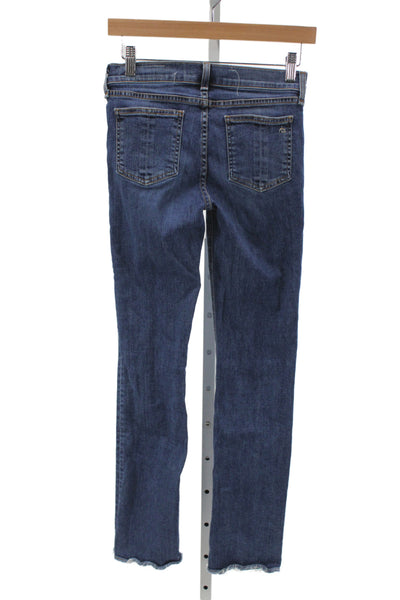Rag & Bone Jean Women Skinny Ankle Dark Blue Jeans Size 25