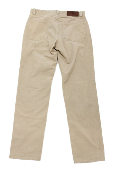 Brooks Brothers Mens Beige Chinos Size 30