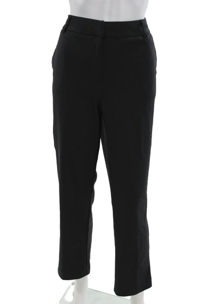 Christian Siriano Women Ankle Dress Pants Black Size 12