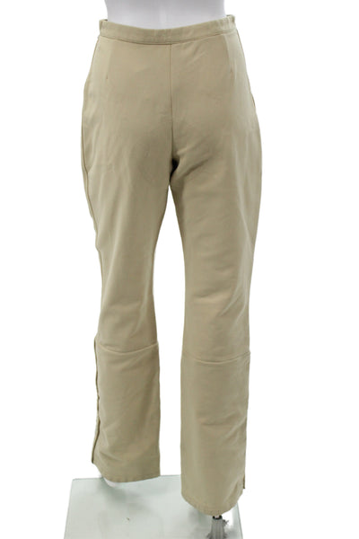 Prada Womens Dress Pants Beige Hook & Eye Size 38