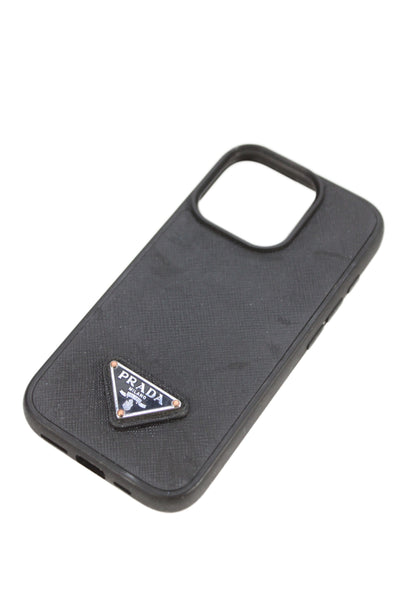 Prada Unisex Adult Hard Cover Cell Phone Case Black
