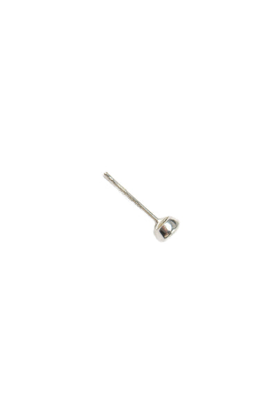 Designer Womens 14K White Gold Cubic Zirconia Bezel Stud Earrings .89g