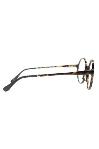 Kate Young For Tura Women's Round Lens Tortoise Frame Sunglasses