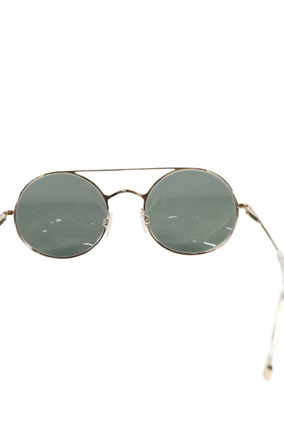 Designer Wonmen's Gold Frame Black Lens Sunglasses