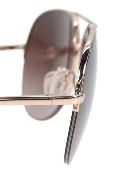 Kate Young Women's Mod K555 RGD 57014 Gold Frame Sunglasses