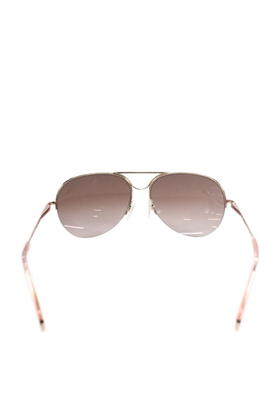 Kate Young Women's Mod K555 RGD 57014 Gold Frame Sunglasses