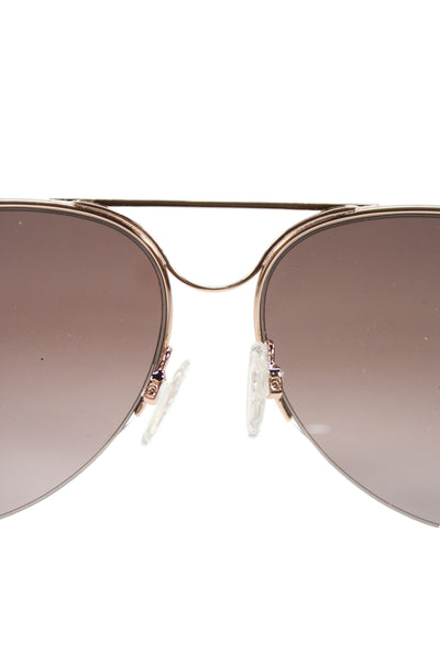 Kate Young Women's Mod K555 RGD 57014 Gold Frame Sunglasses