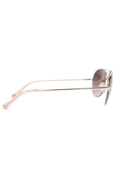 Kate Young Women's Gold Frame Aviator Sunglasses