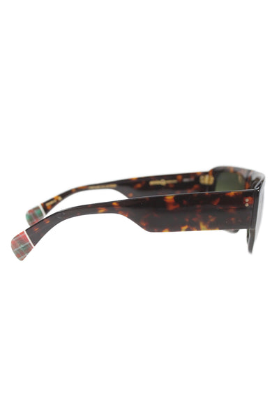 Designer Women's Oversized Square Frame Tortoise Sunglasses