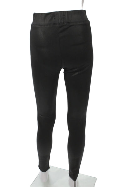 L'Agence Women Ankle Jeggings Black Petites Size S
