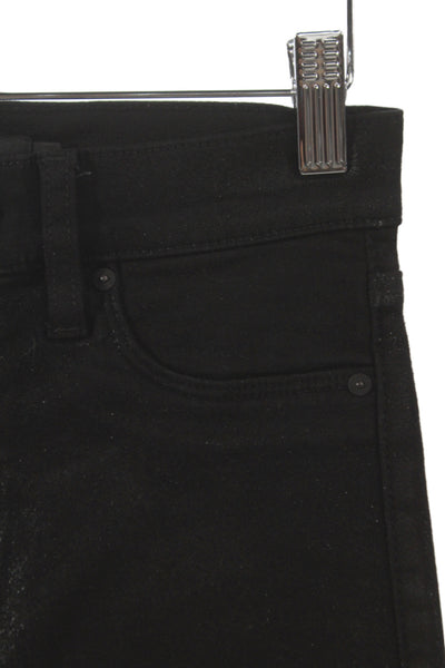 Hudson Womens Skinny Jeggings Black High Rise Size 26