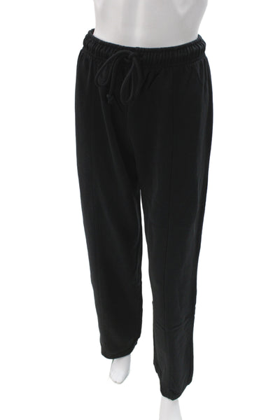 Zara Mens Black Cotton Drawstring Sweatpants Size S