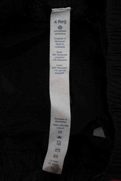 Lululemon Unisex Black Sports Shorts Size 4
