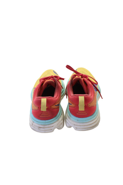 HOKA HOKA Women's Canvas Bondi 8 Laced Platform Sneakers Multicolor Size 7.5