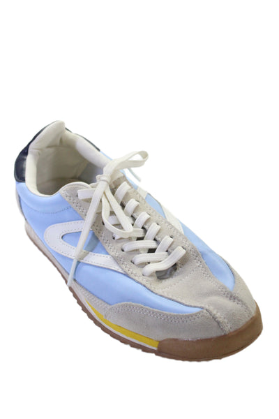 Tretorn Suede Laced Top Sneaker Blue Size 8.5