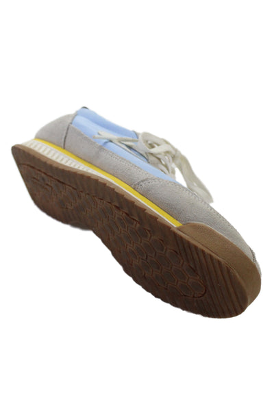 Tretorn Suede Laced Top Sneaker Blue Size 8.5