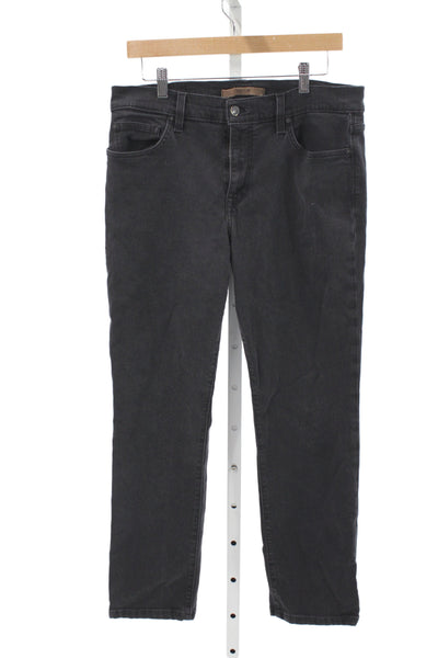 Joes Jeans Mens Dark Gray Straight Tapered Jeans Size 33