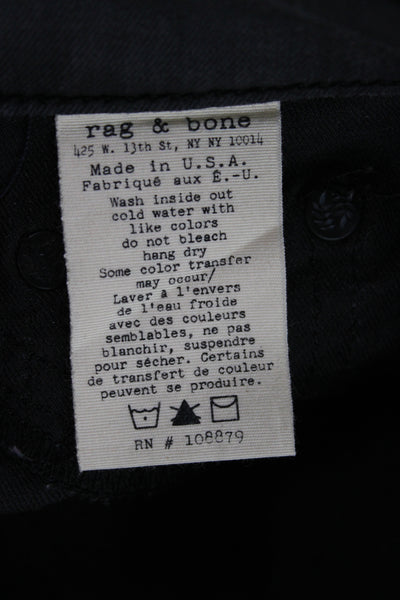 Rag & Bone Womens Dark Gray Skinny Jeans Size 25