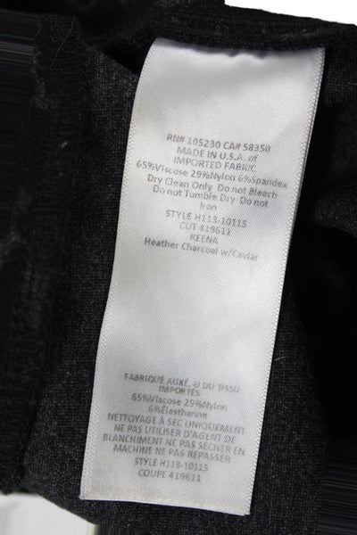 Joie Women Ankle Pants Dark Gray Size L