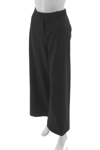 Wolford Women Black Dress Pants Virgin Wool Stretch 29in Inseam Size 40