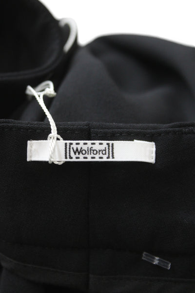 Wolford Women Black Dress Pants Virgin Wool Stretch 29in Inseam Size 40