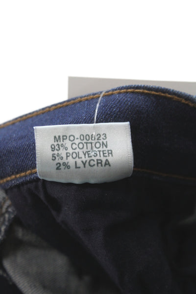 J Brand Womens Skinny Ankle High Rise Dark Blue Jeans Size 26