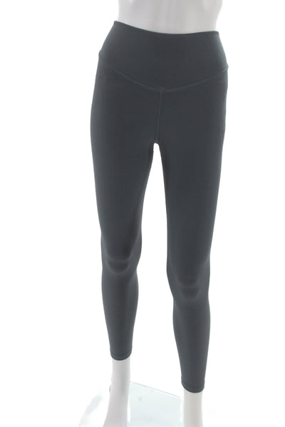 The Upside Womens Ankle Leggings Black 75% Polyamide 25% Elastane Size 4