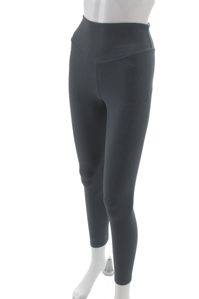 The Upside Womens Ankle Leggings Dark Gray Size 6